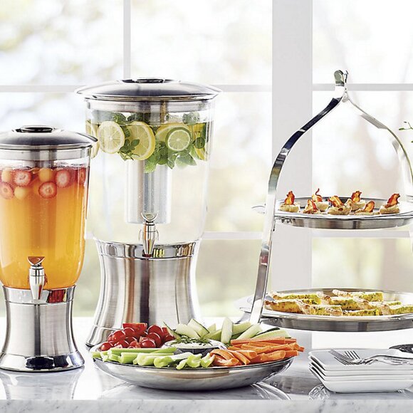 Frontgate Optima Chill Cell Beverage Dispenser - 5 Gallon Stainless Steel Finish - Picture 5 of 5